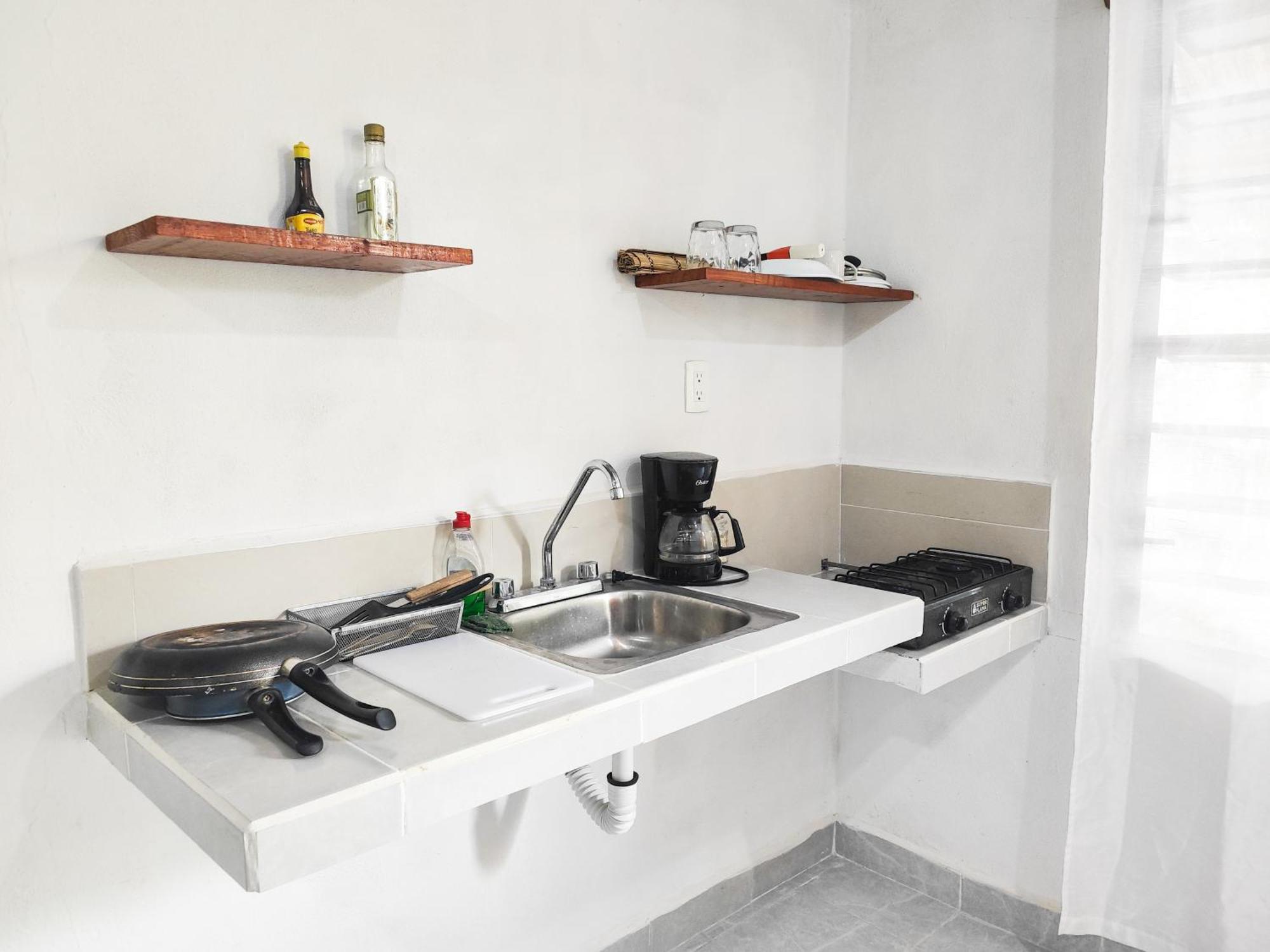 Las Palmas Bacalar Habitación foto