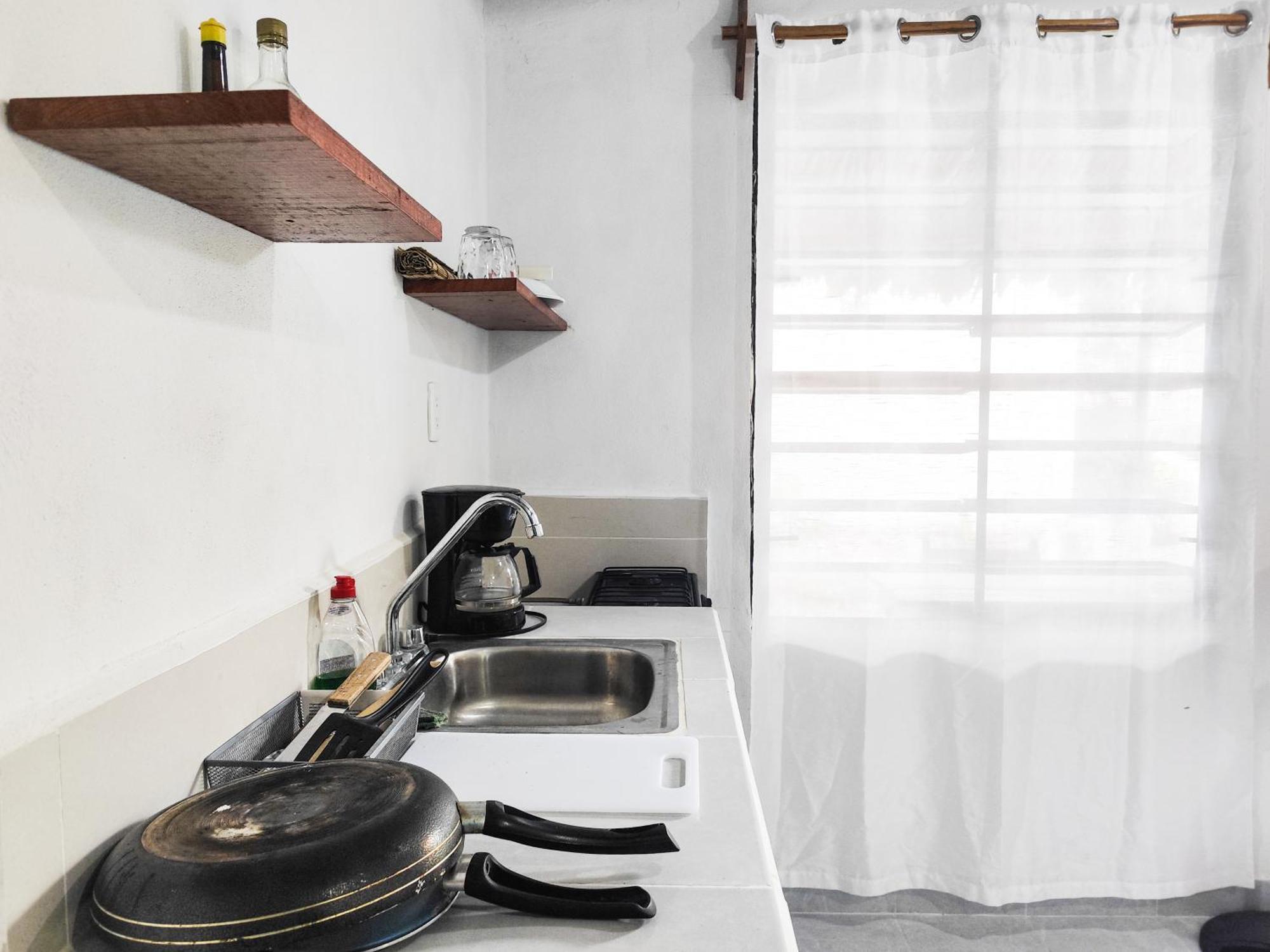 Las Palmas Bacalar Habitación foto